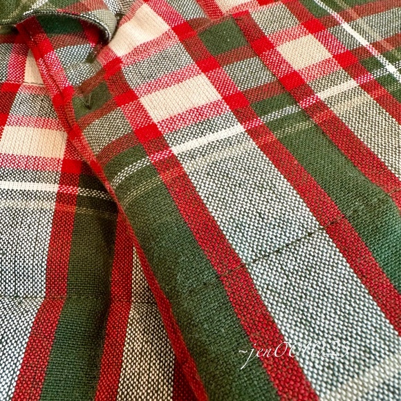 Hearth & Hand Magnolia 2pc Christmas Plaid Potholders - Picture 10 of 12